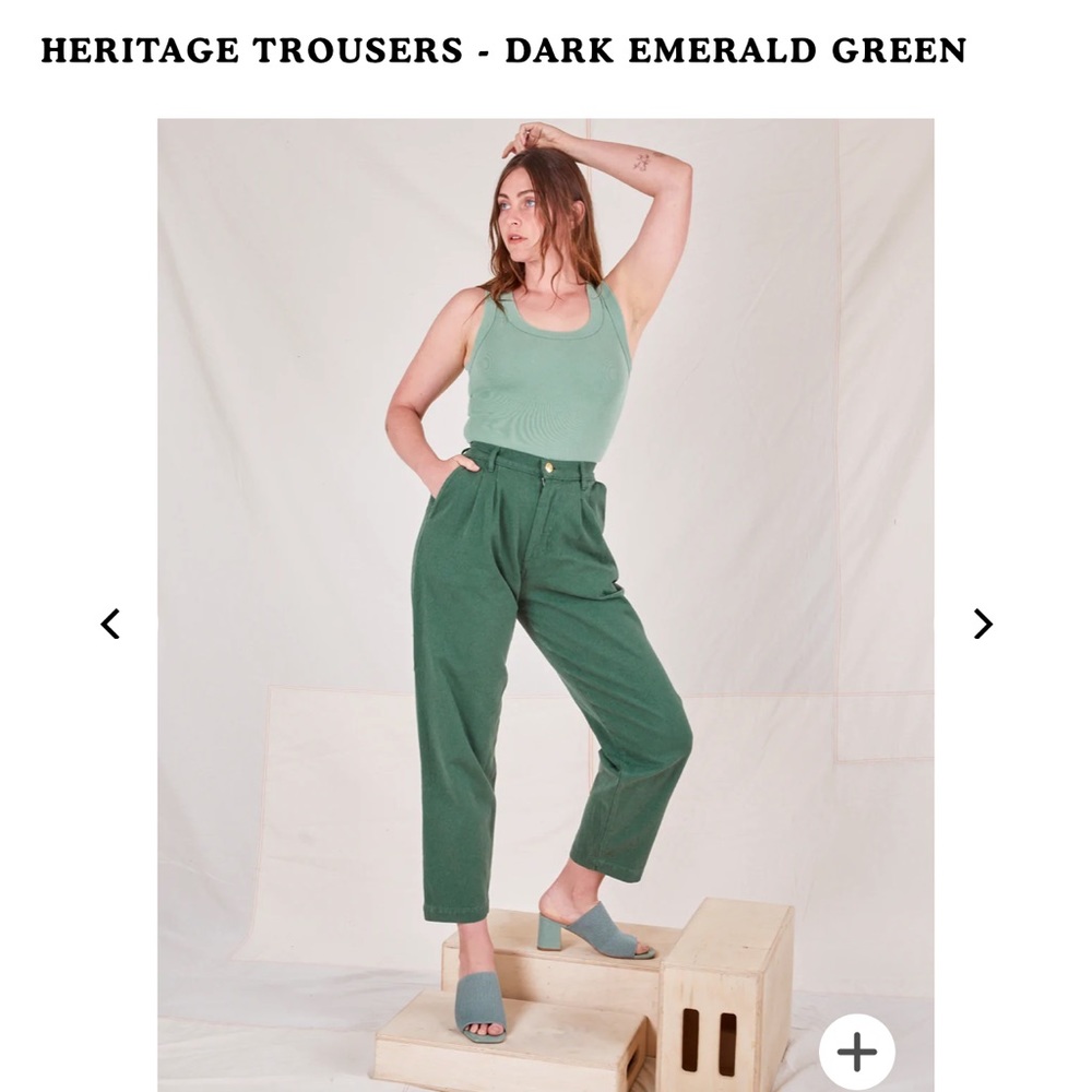 Big Bud Press Emerald Green Trousers XS